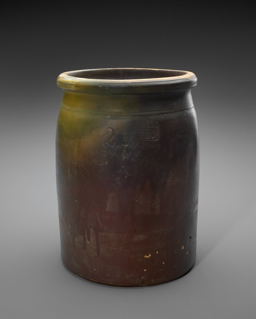 Cruche, vers 1873-1882 - Isaac Suttles Pottery