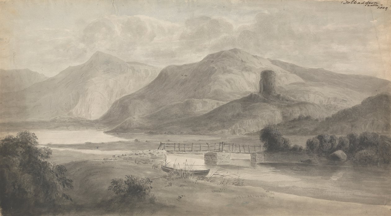 Château de Dolbadarn (Nord du Pays de Galles) - Isaac Weld