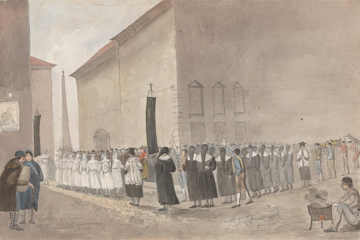 Procession funéraire à Rome - Isaac Weld