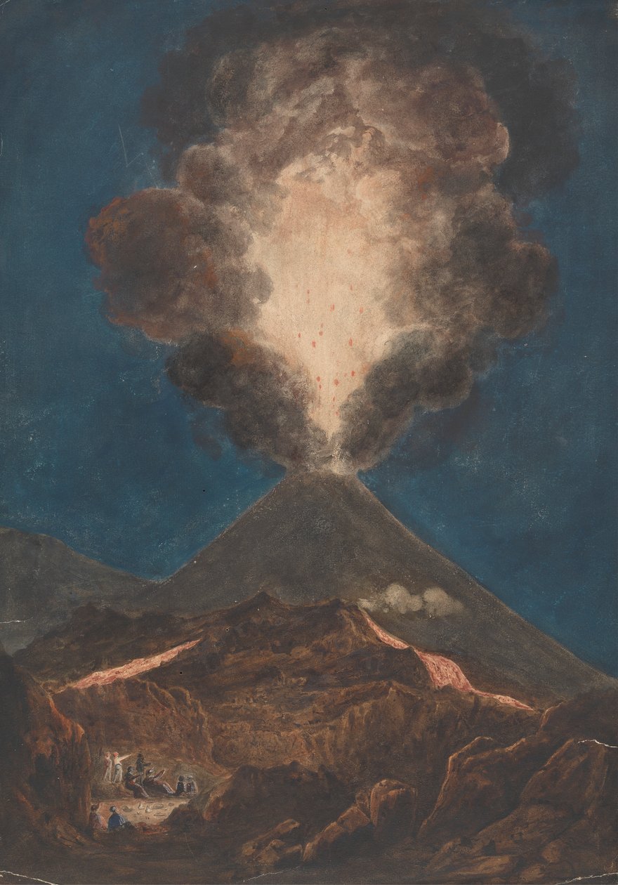 Éruption du Vésuve - Isaac Weld