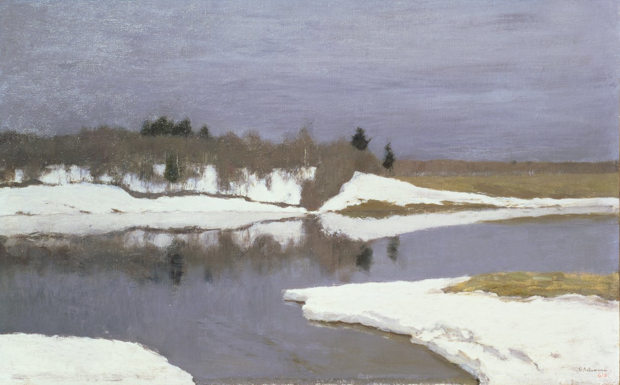 Début du printemps, 1898-99 - Isaak Ilyich Levitan