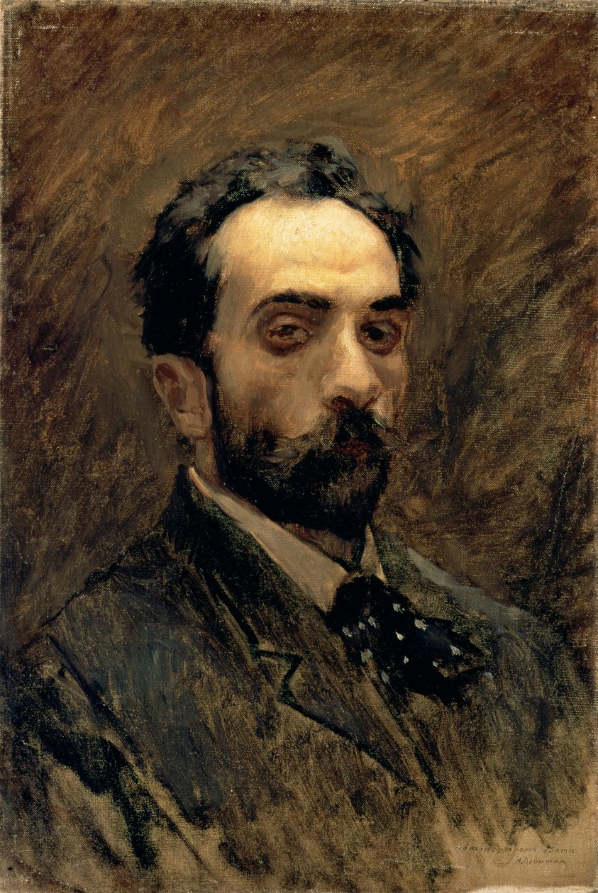 Autoportrait, années 1890 - Isaak Ilyich Levitan