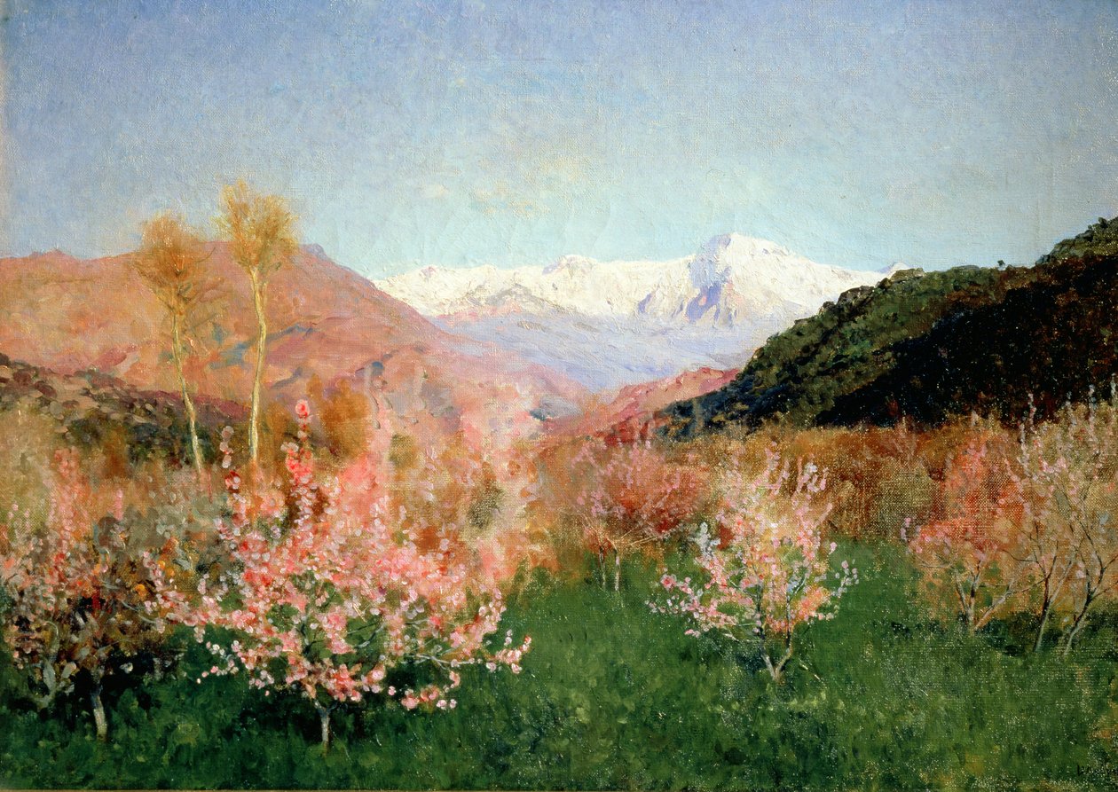 Printemps en Italie, 1890 - Isaak Ilyich Levitan