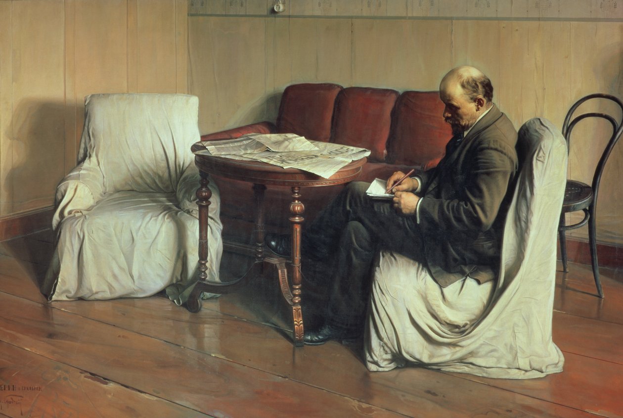 Vladimir Lénine (1870-1924) à Smolny, 1930 - Isaak Israilevich Brodsky