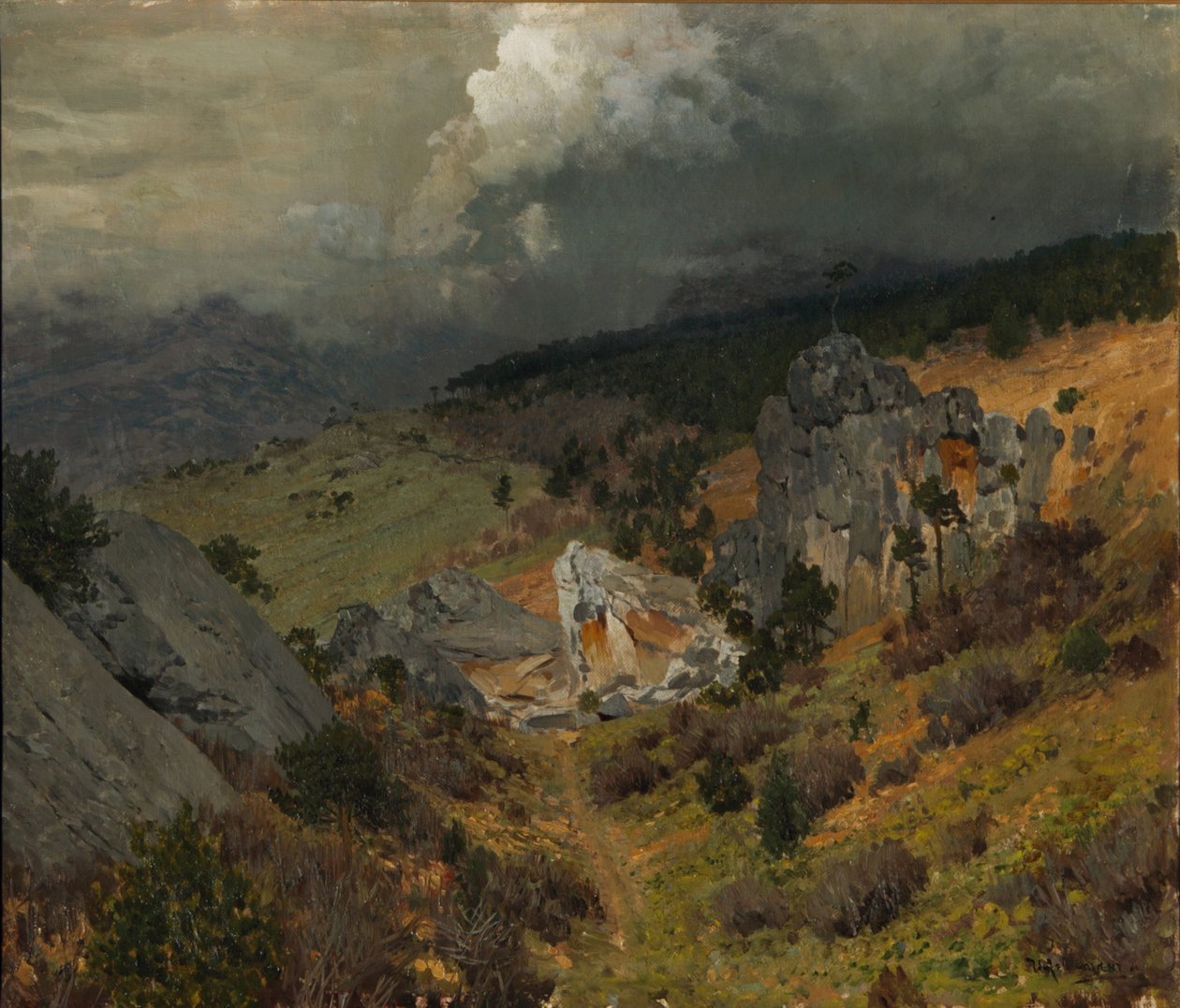 Dans les montagnes de Crimée, 1886 - Isaak Ilyich Levitan