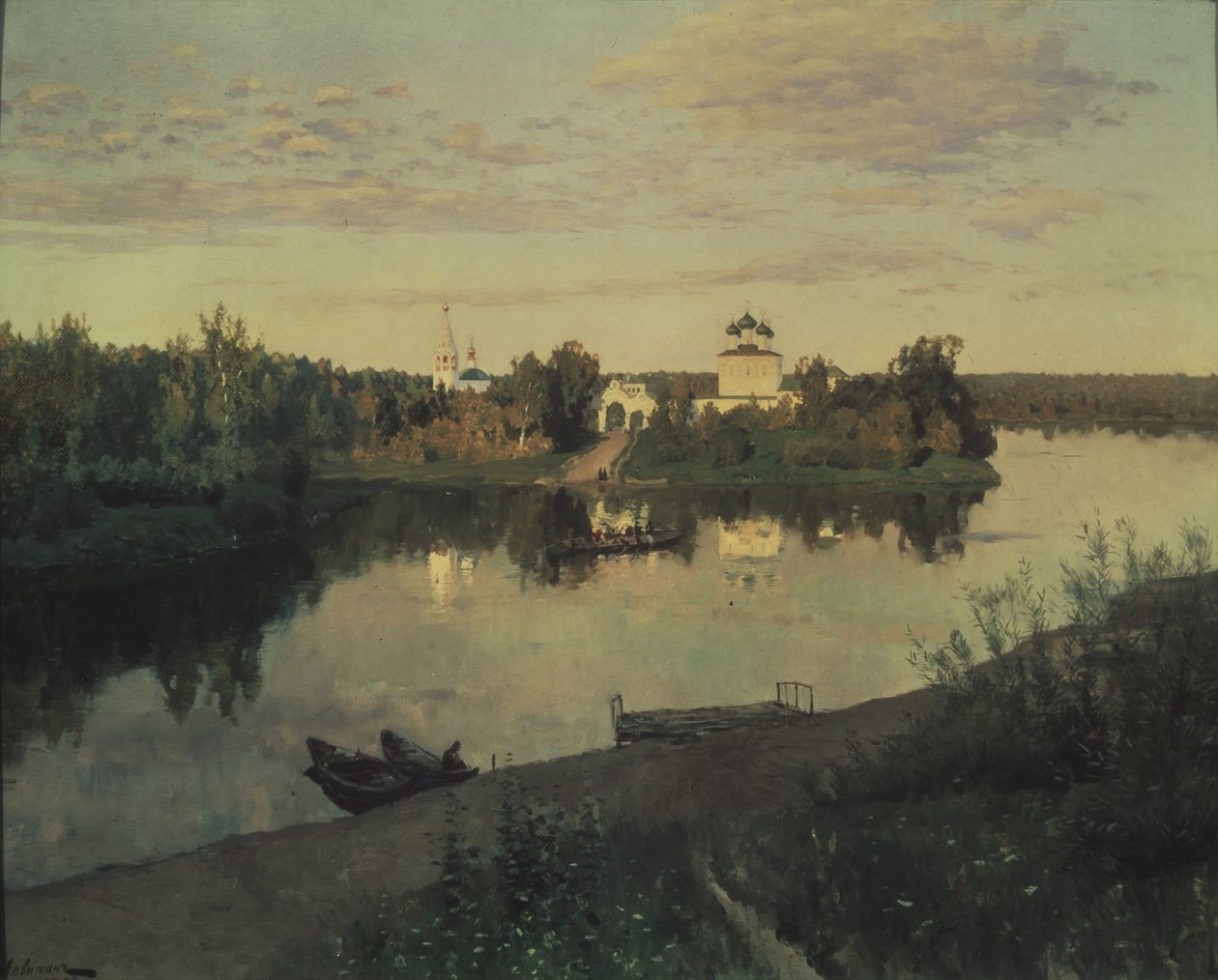La Sonnerie du soir, 1892 - Isaak Ilyich Levitan