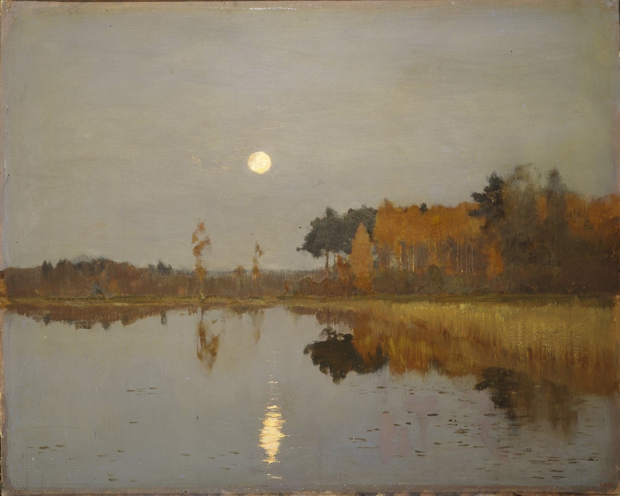 Crépuscule. Lune, 1899 - Isaak Ilyich Levitan