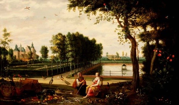 Vertumne et Pomone - Isaak van Oosten