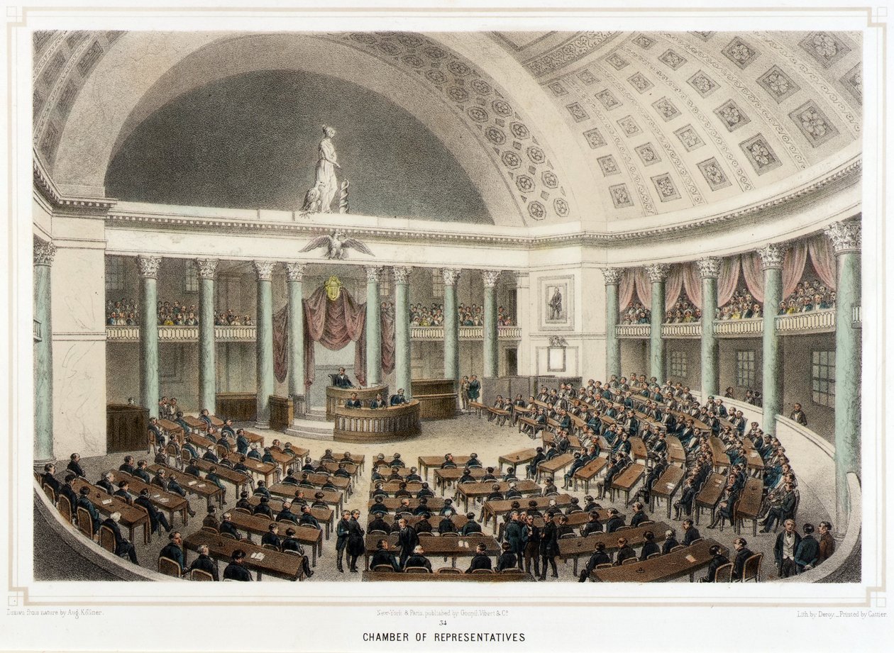 Washington--Chambre des représentants - Isidore Laurent Deroy