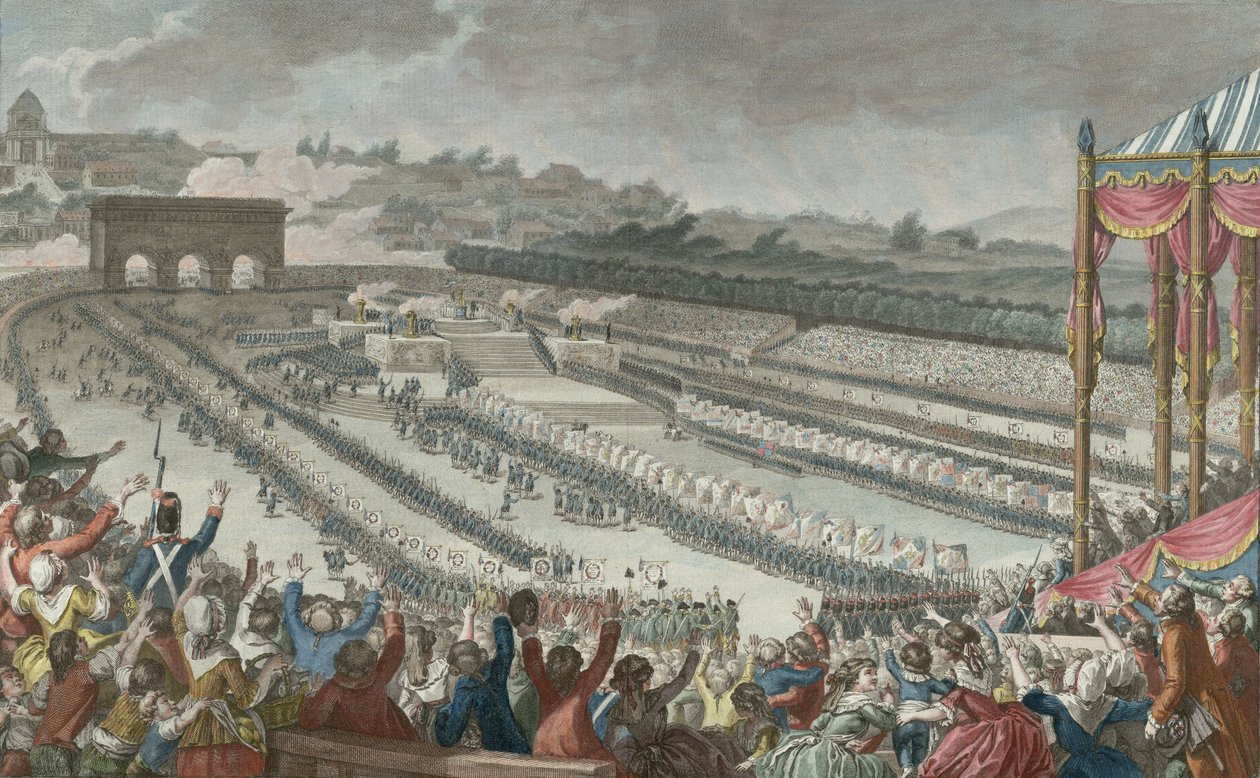 La Fête de la Fédération - Isidore Stanislas Helman