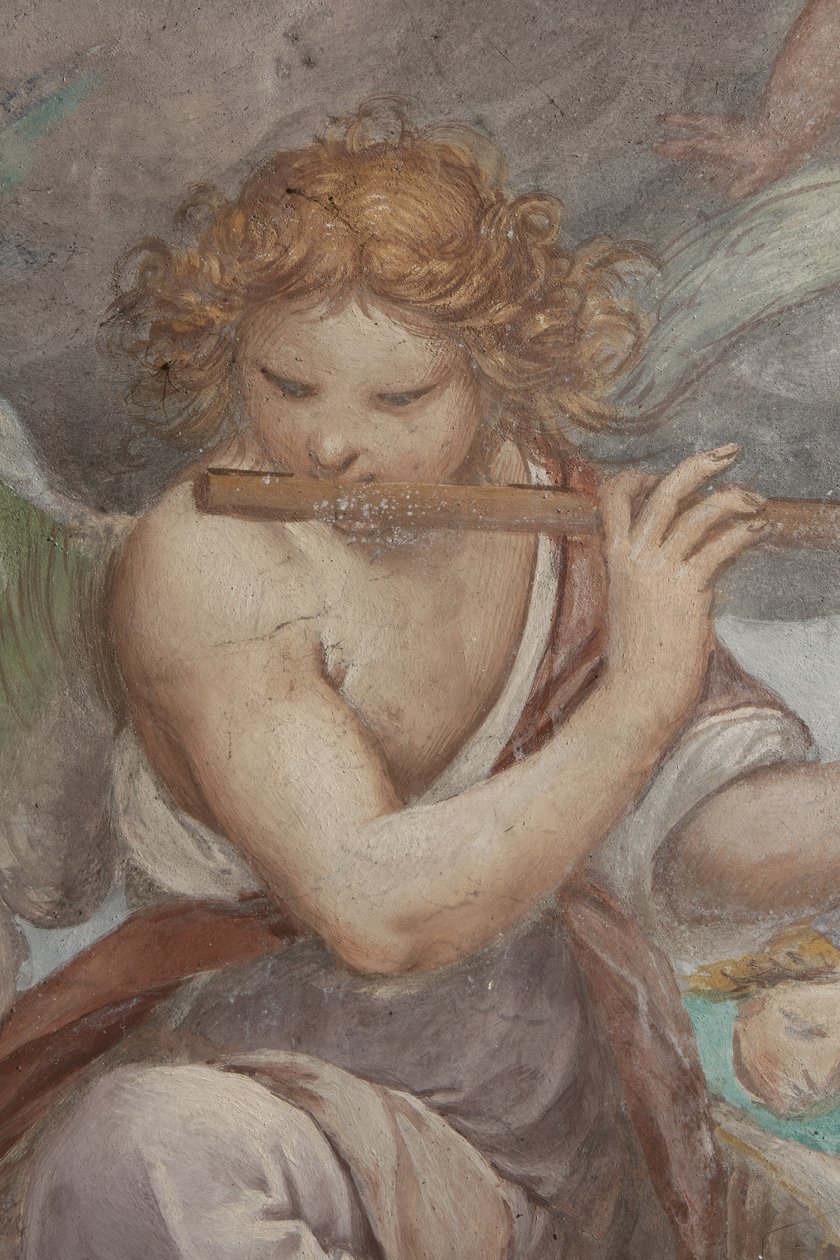 Ange jouant de la flûte, 1623-34 - Isidoro Bianchi