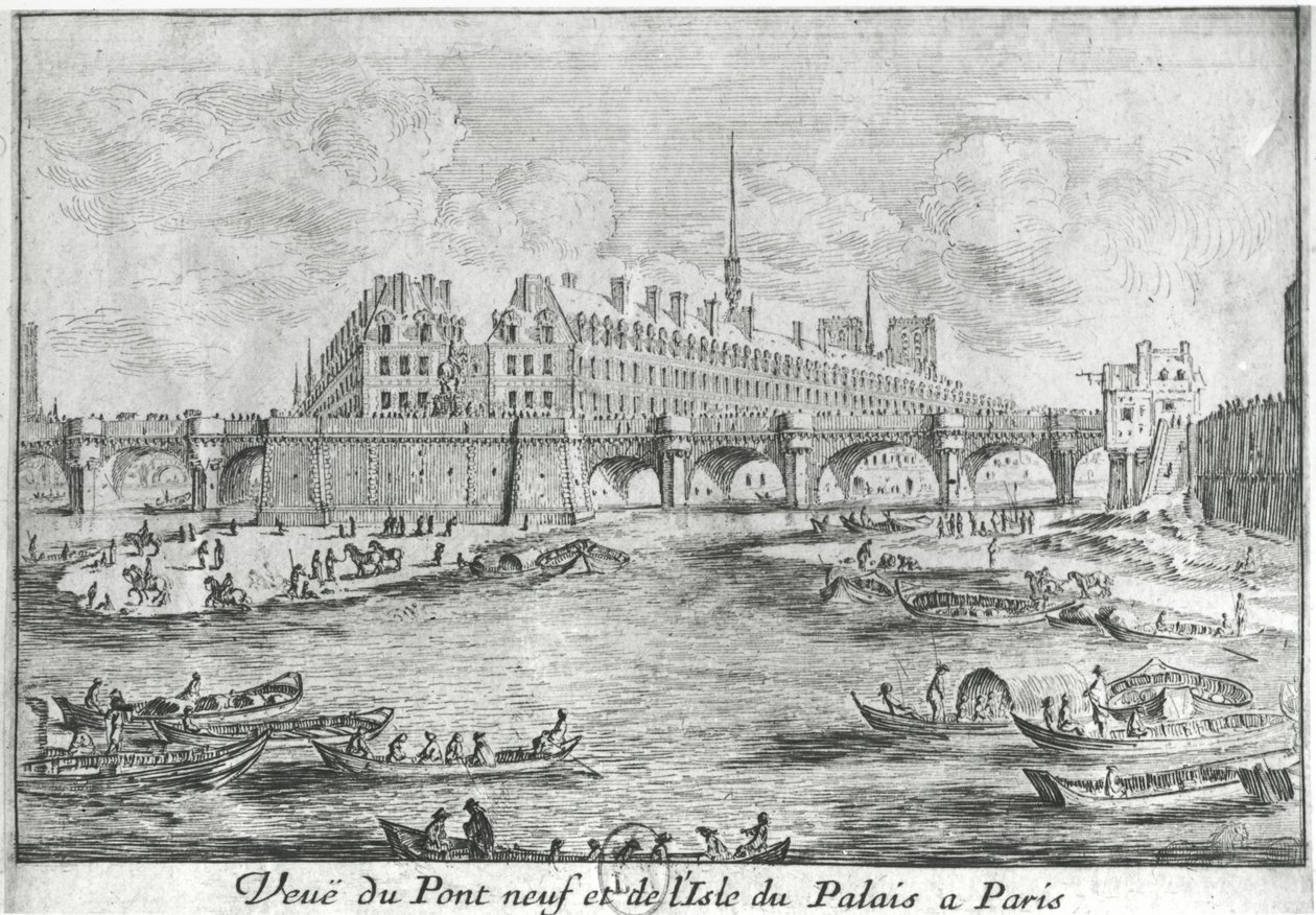 Vue du Pont Neuf et de l