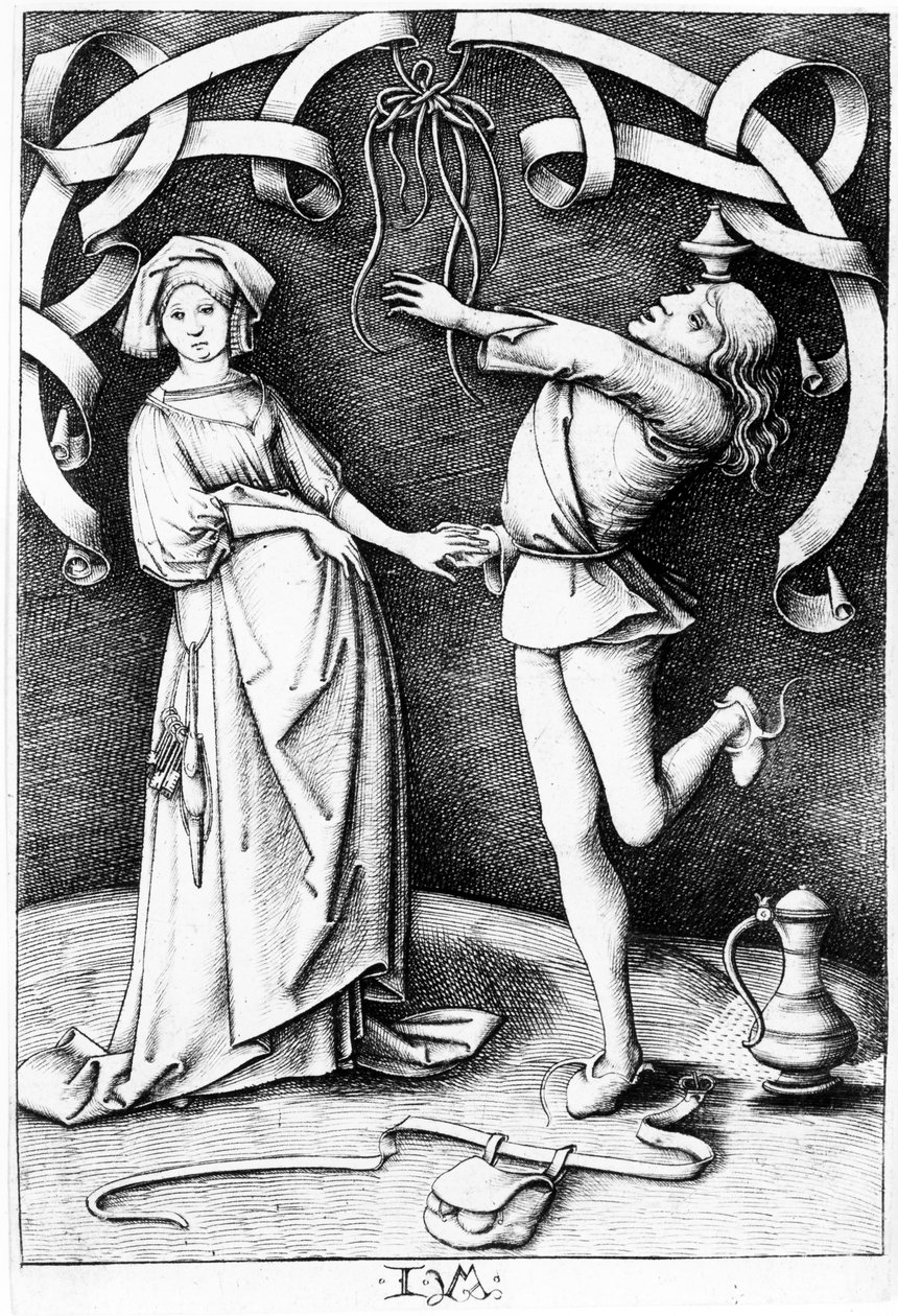 Le Jongleur et la Femme, vers 1495-1503 - Israhel van Meckenem the younger