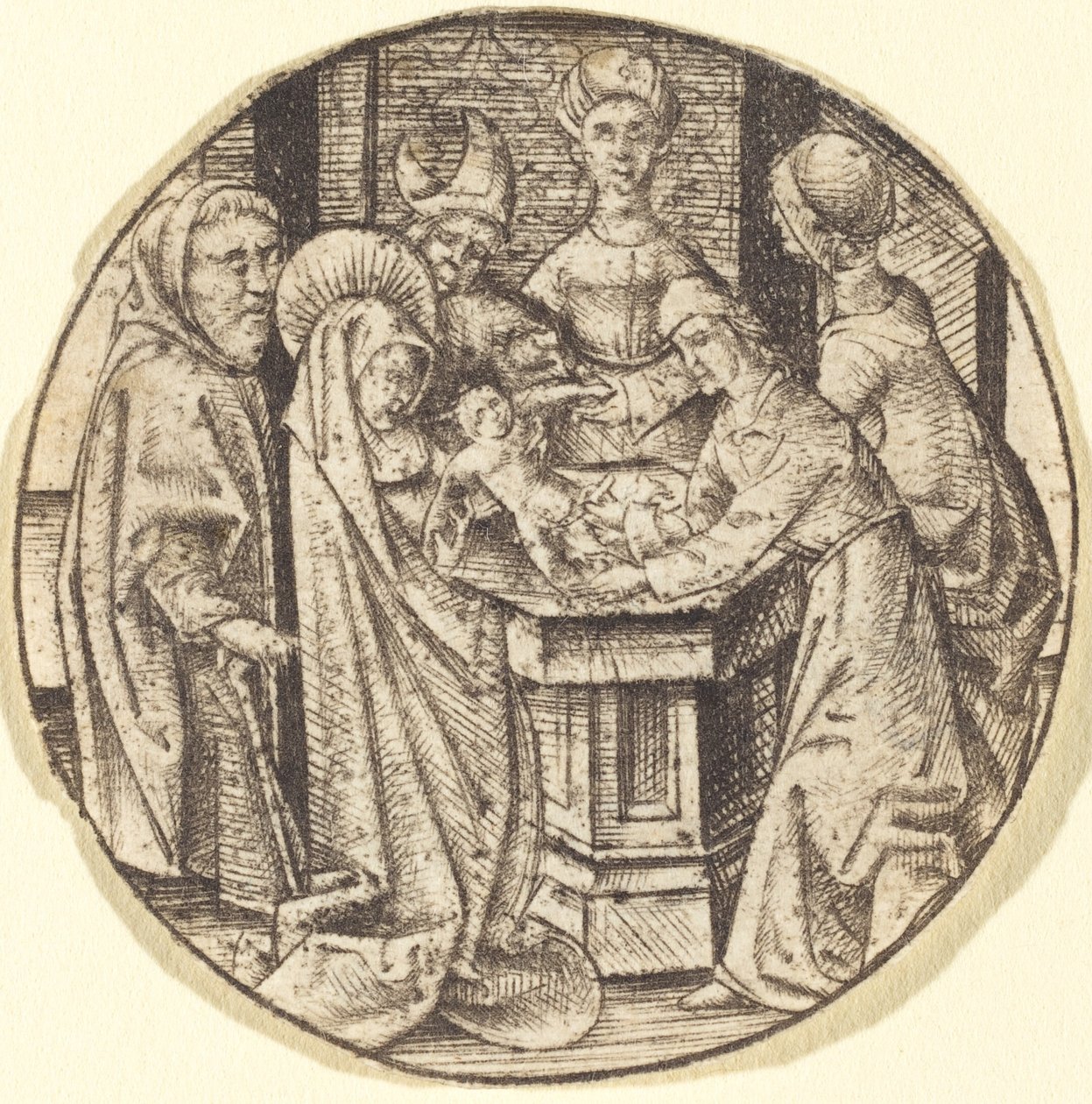 La Circoncision - Israhel van Meckenem