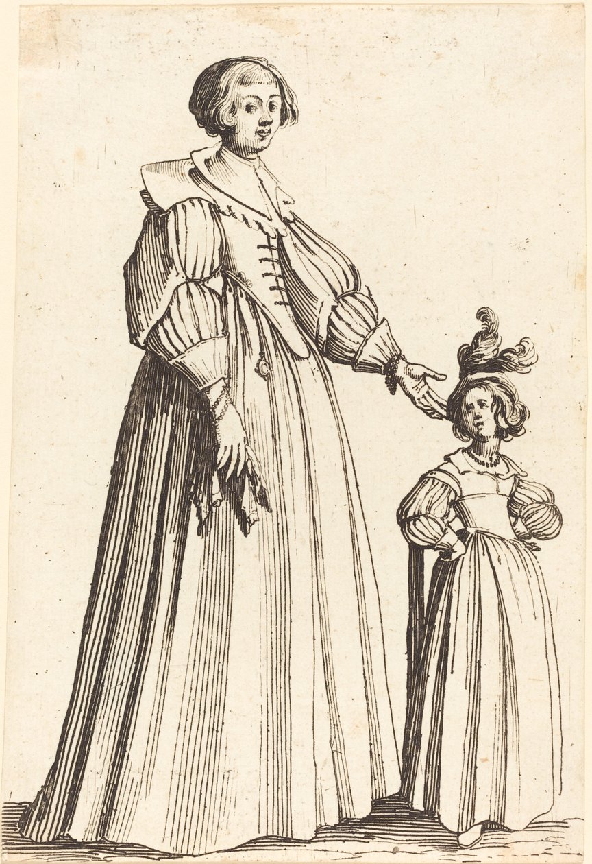 Catherine Kuttinger, épouse de Callot - Israël Henriet