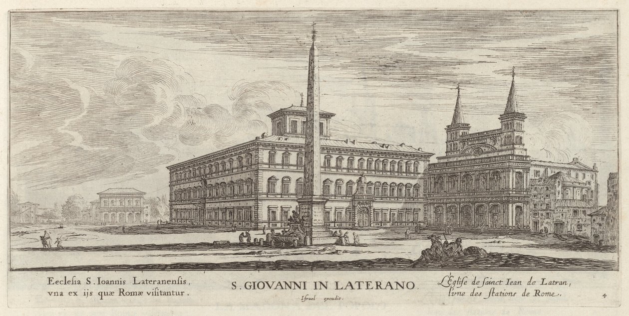 S. Giovanni in Laterano - Israël Silvestre