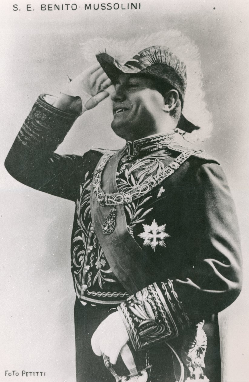 Benito Mussolini (1883-1945) années 1930 - Italian Photographer