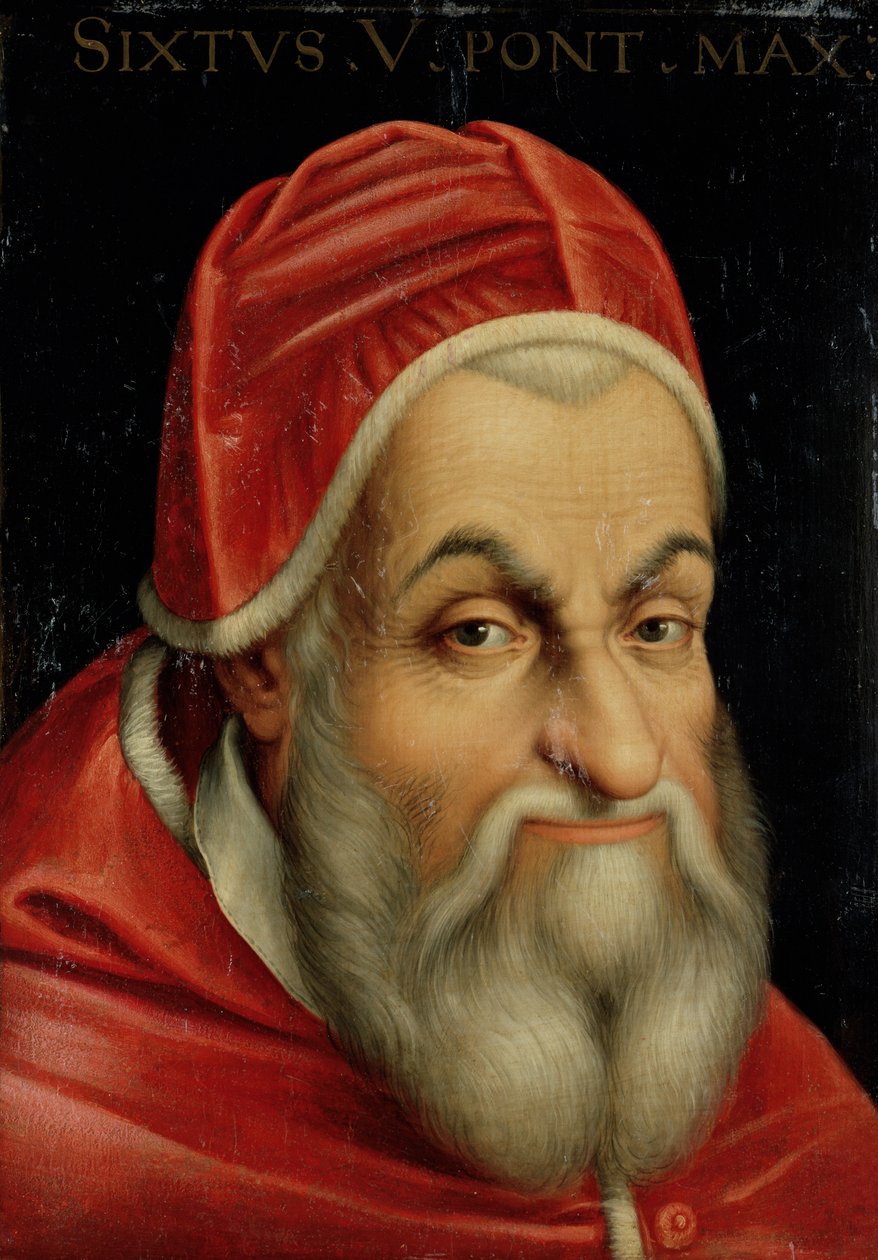 Pape Sixte V (1520-90) - Italian School