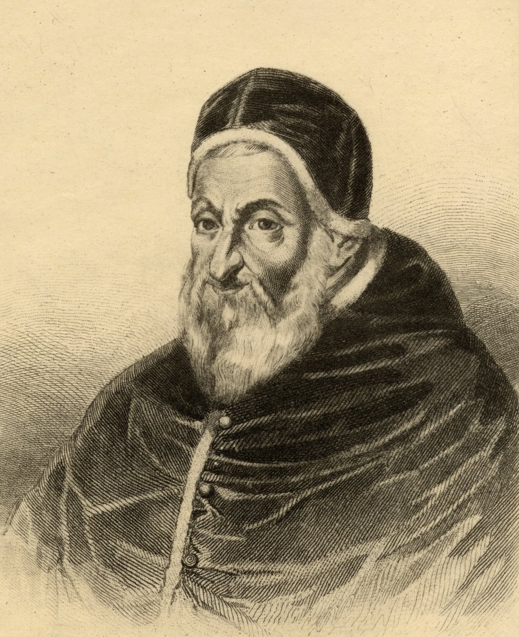Pape Sixte V - Italian School