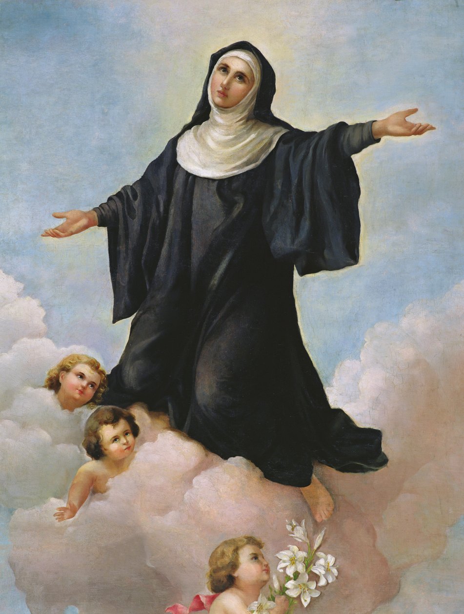 Sainte Liberata en gloire, 1899 - Italian School