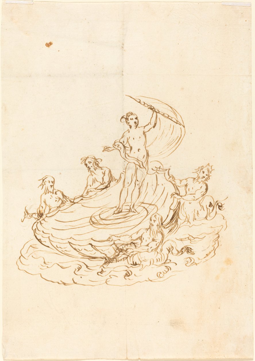 Un design pour une salière - Italian 17th Century