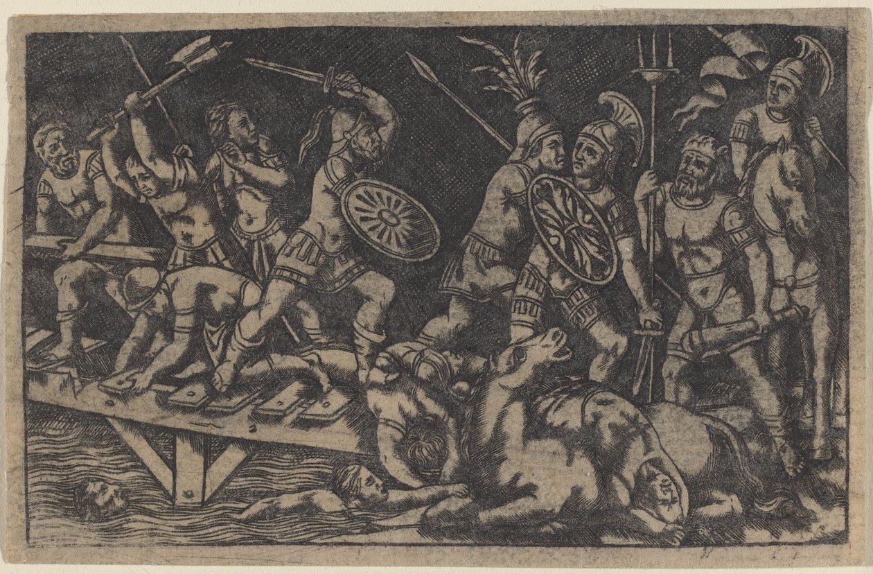 Horatius Coclès - Italian 18th or 19th Century