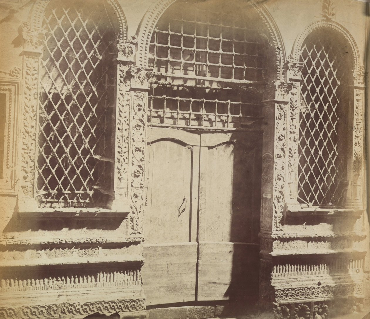 Palazzo Giuzzetti, Venise, vers 1865 - Italian Photographer