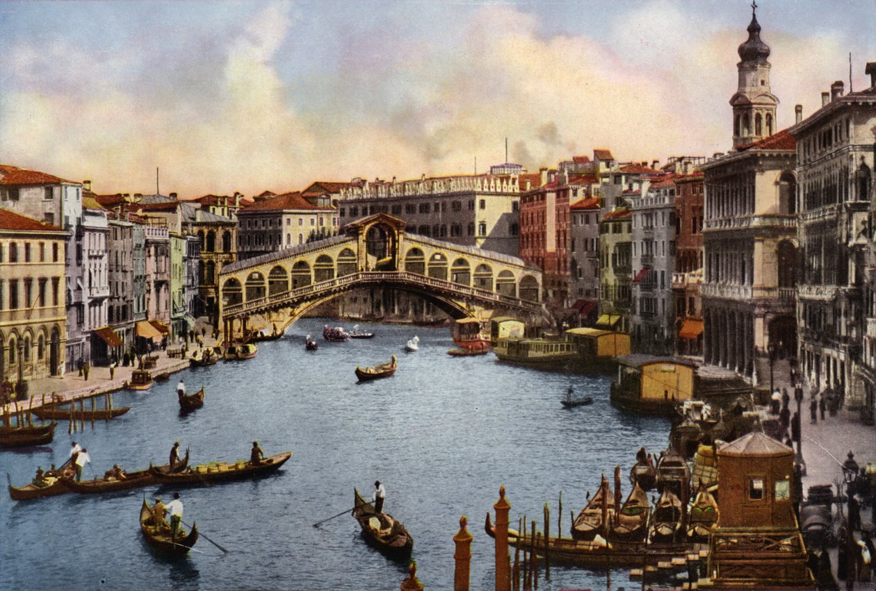 Venezia / Venise : Pont du Rialto (photo en couleur) - Italian Photographer