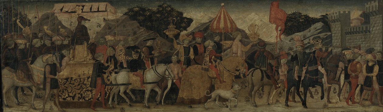 Un Triomphe, c.1450 - Italian School