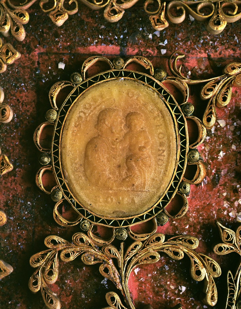 Agnus Dei avec Saint Joseph - Italian School
