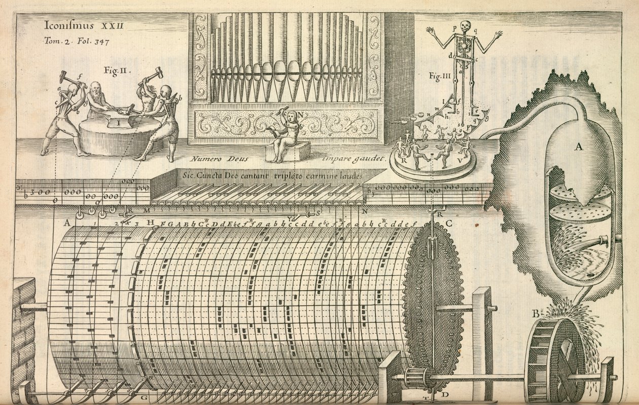 Un orgue - Italian School