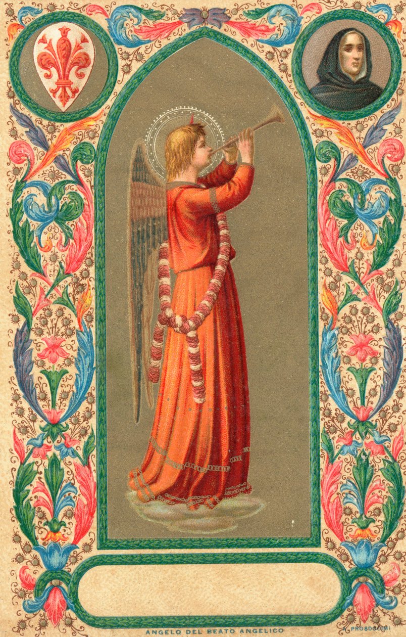 Beato Angelico (lithographie couleur) - Italian School