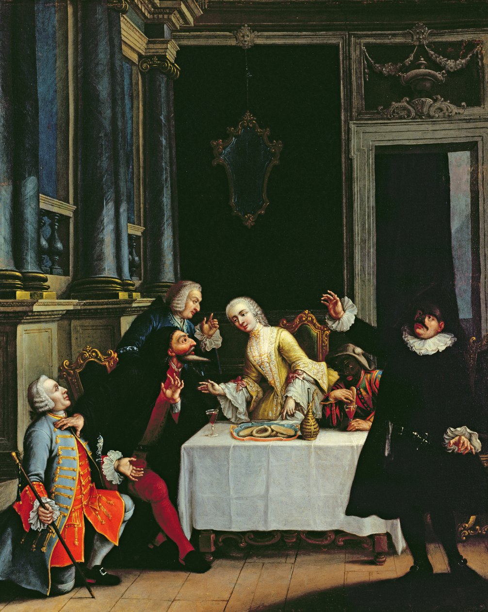 Acteurs comiques - Italian School