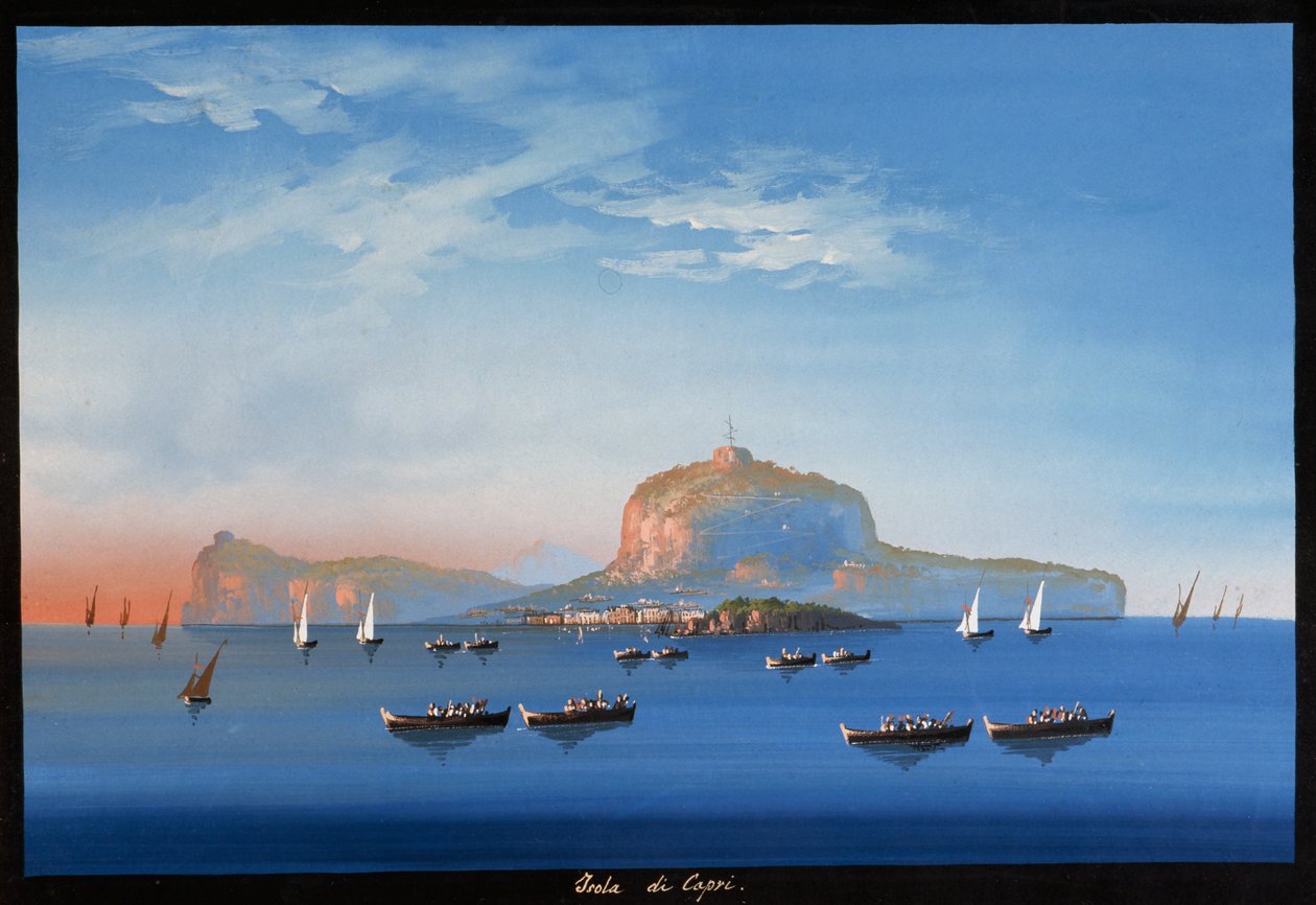 Île de Capri - Italian School