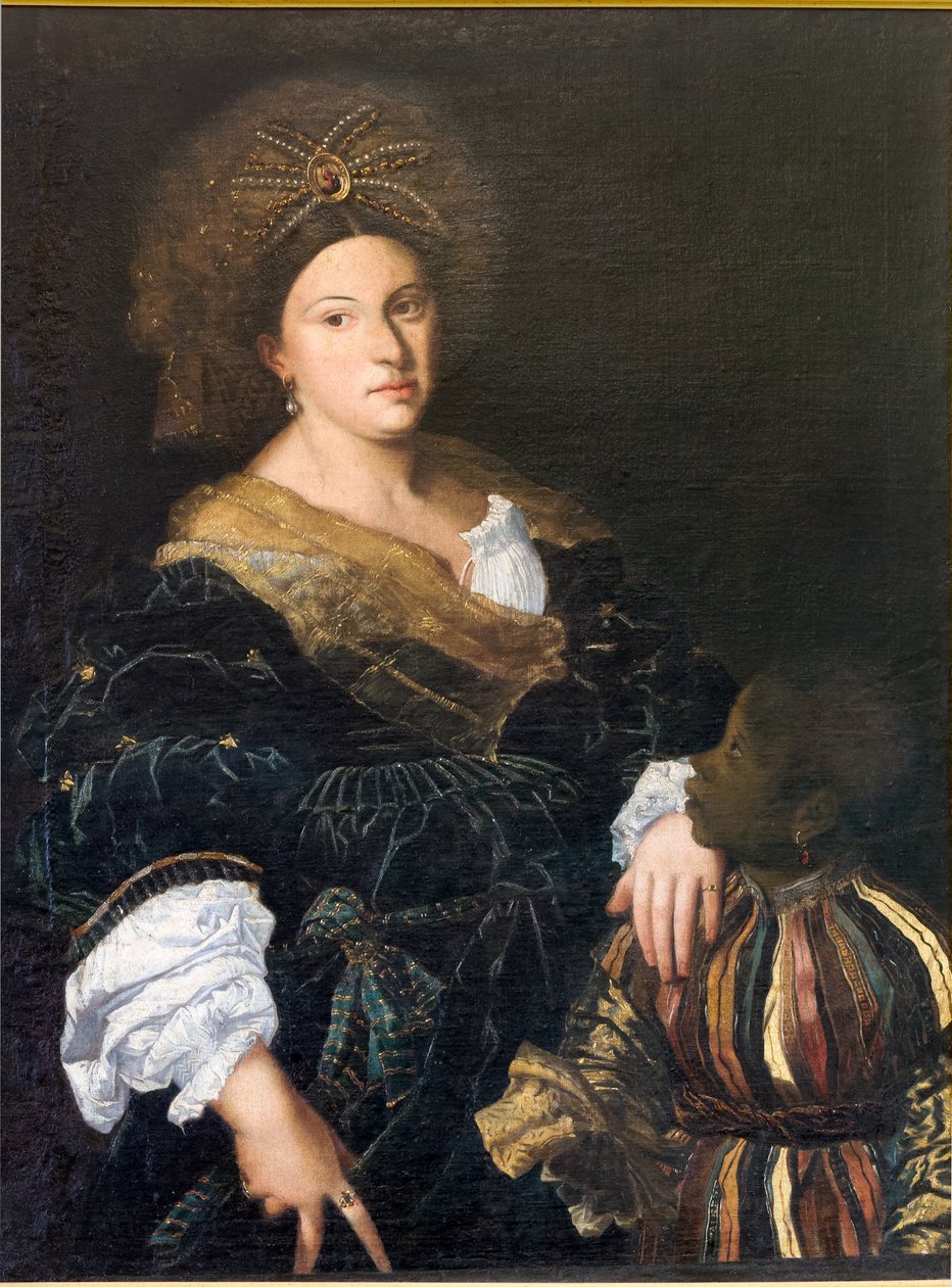 Portrait de Laura Dianti - Italian School
