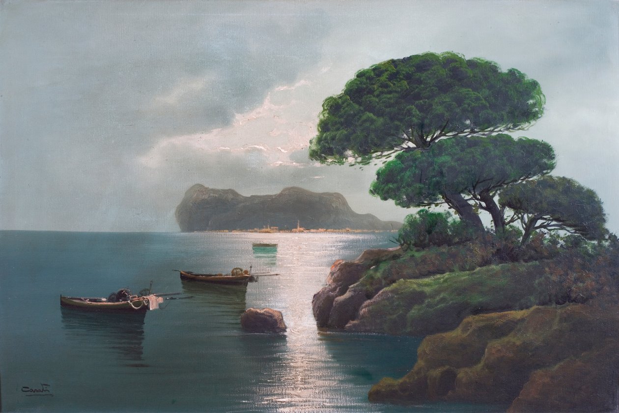 Paysage marin - Italian School