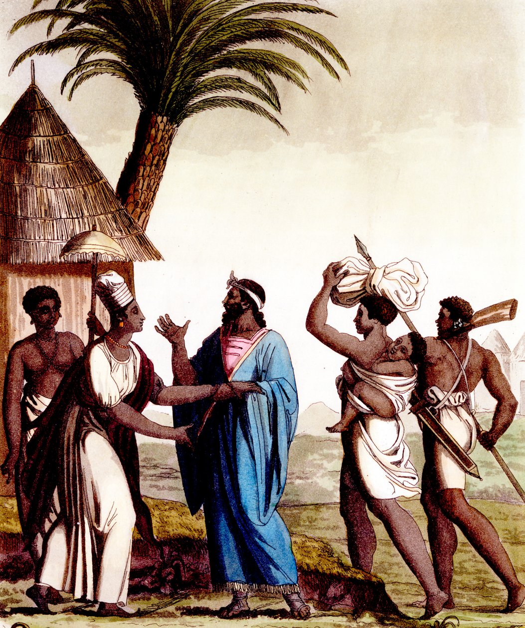 Sénégal et Gambie, années 1820-30 - Italian School