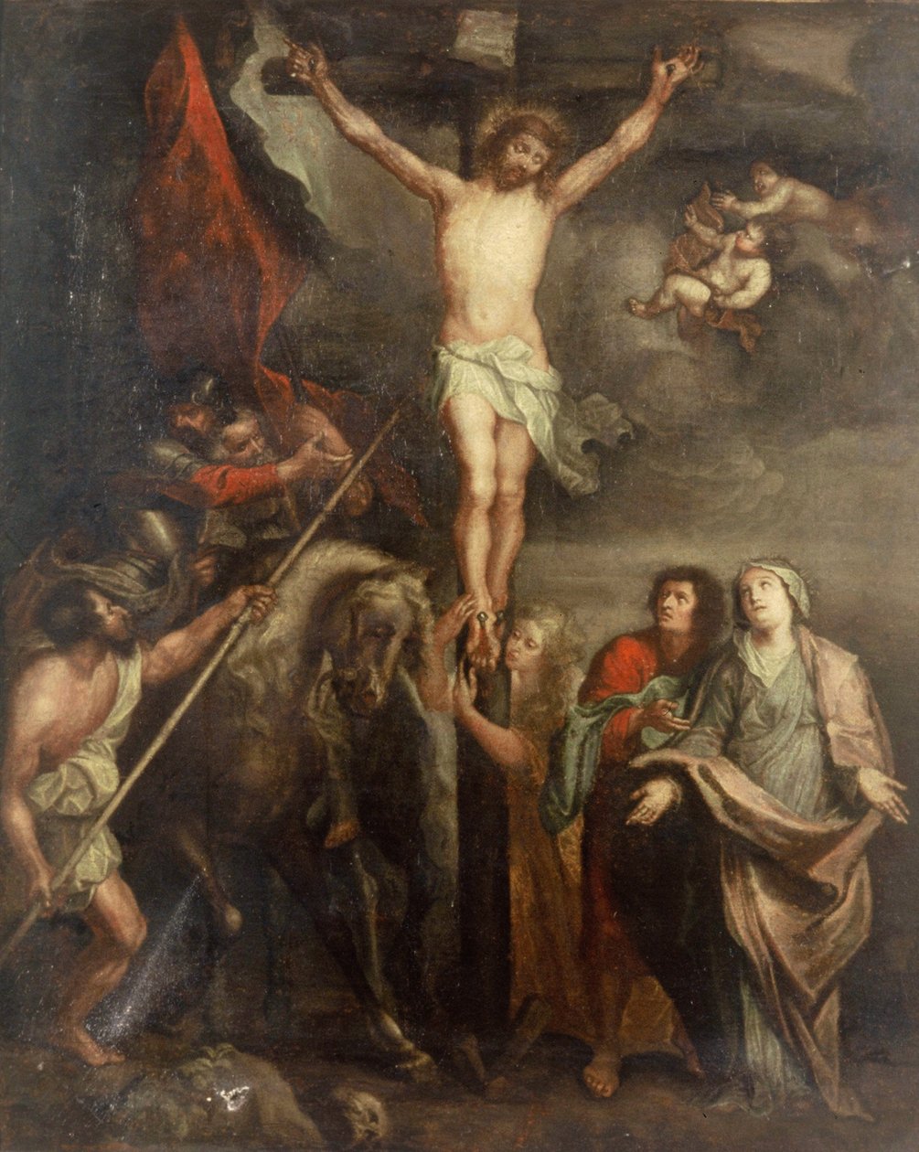 La Crucifixion - Italian School