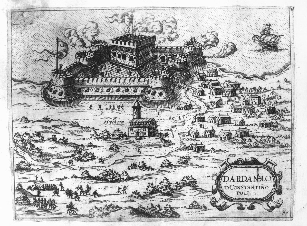 La forteresse de Constantinople - Italian School