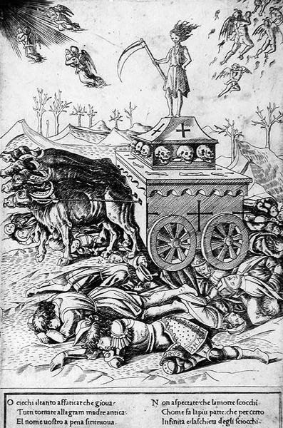 Le triomphe de la mort - Italian School