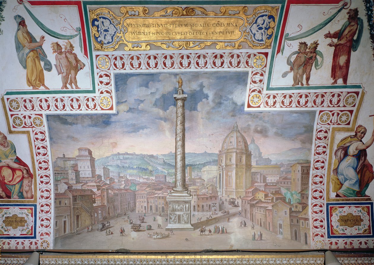 Forum de Trajan - Italian School