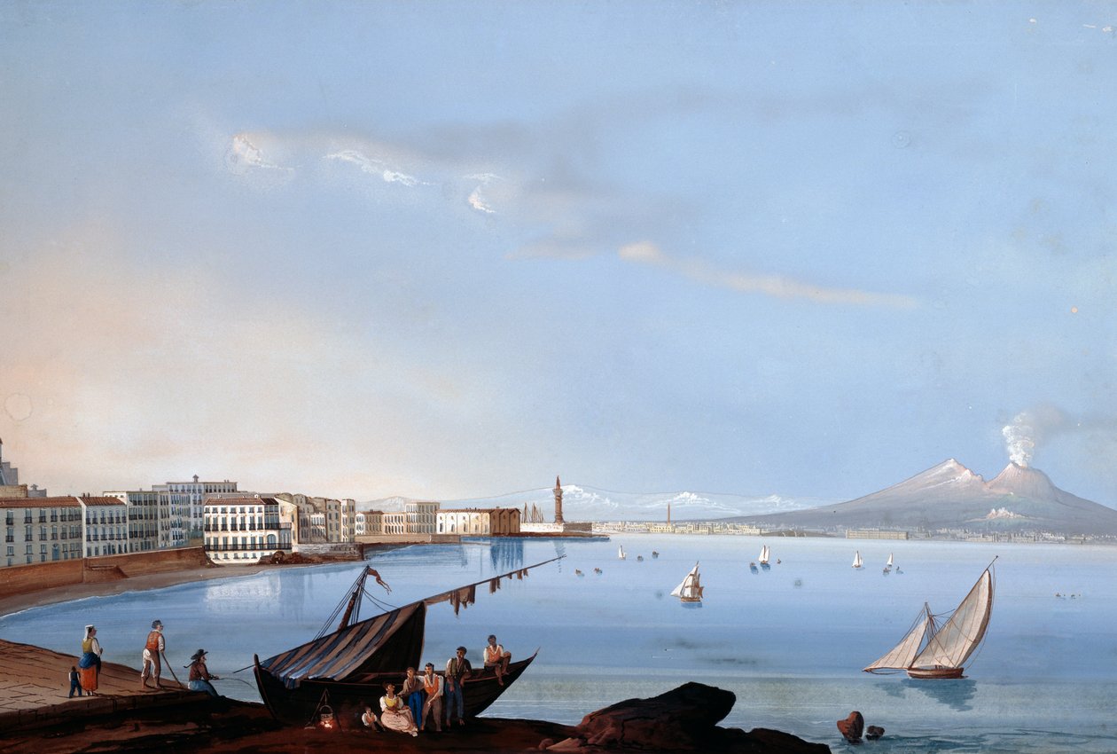 Vue de Sainte-Lucie - Italian School