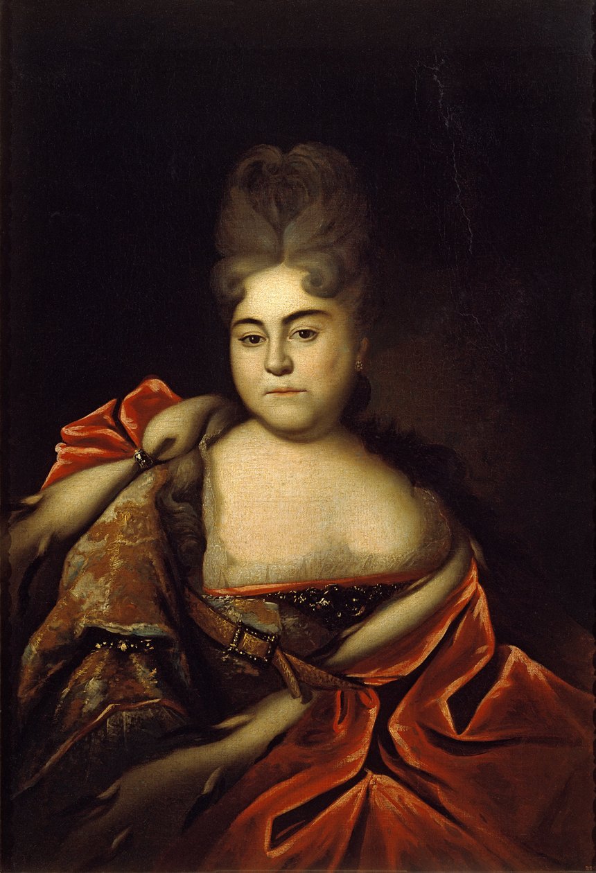 Portrait de la tsarevna Natalya Alekseevna - Ivan Nikitich Nikitin