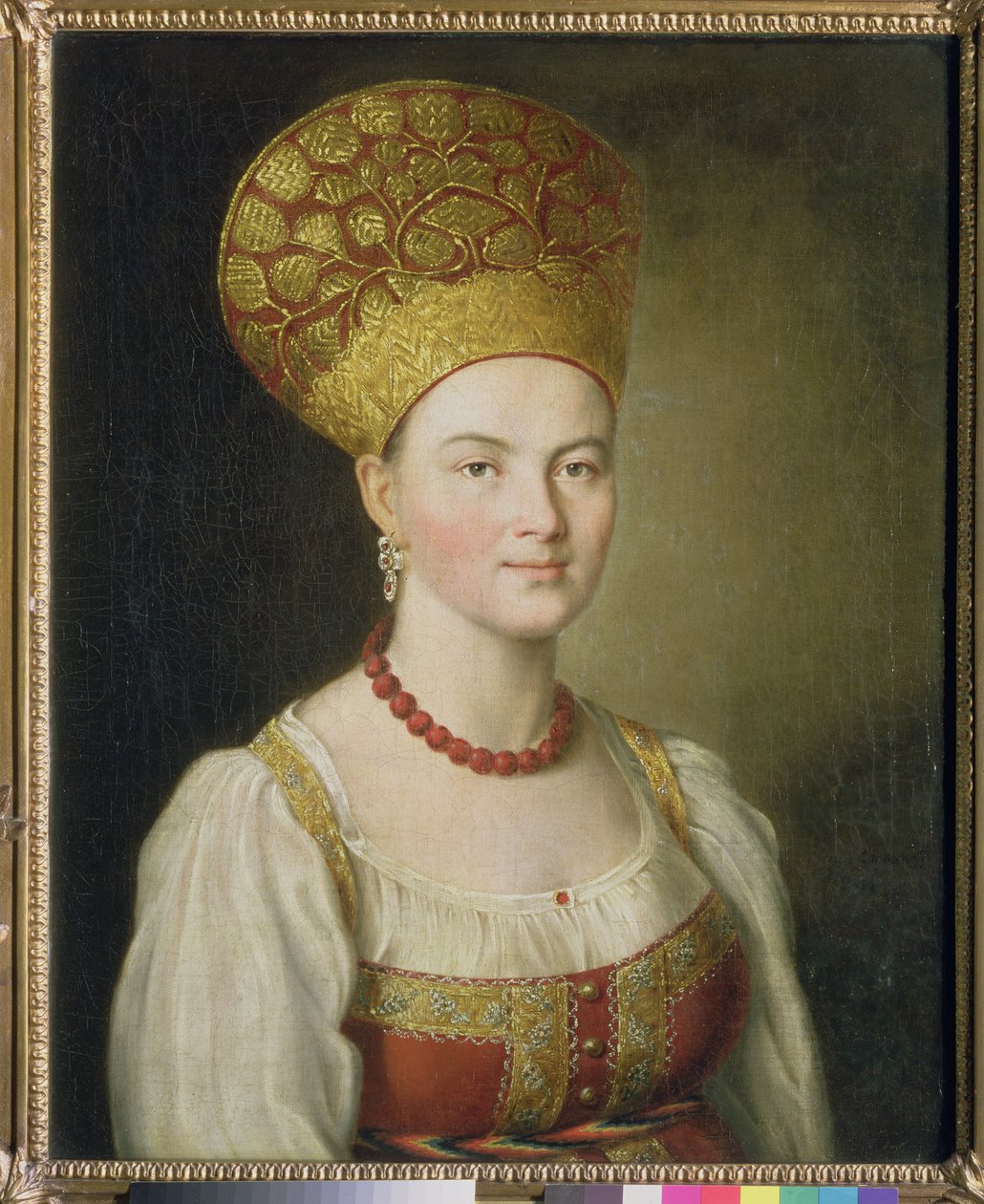 Paysanne en costume russe, 1784 - Ivan Petrovich Argunov