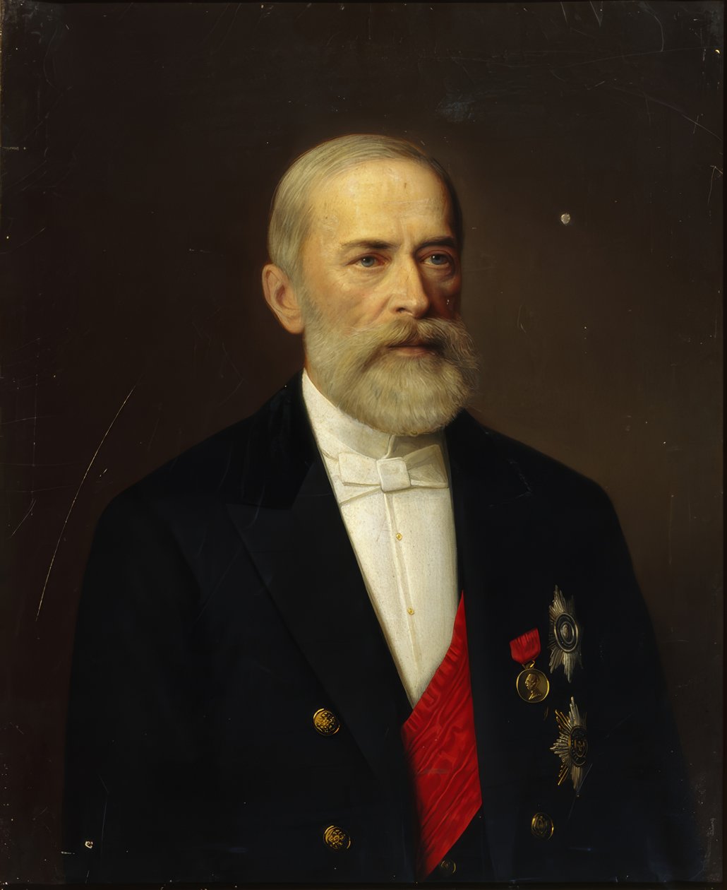 Portrait de Nikolaï Khristianovitch Bunge - Ivan Alexeevich Tyurin
