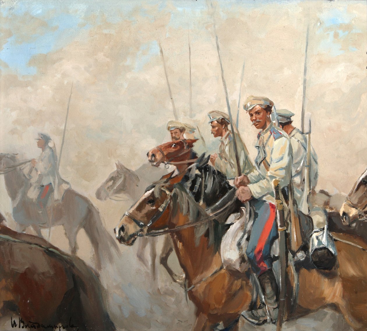 Cosaques, années 1910 - Ivan Alexeyevich Vladimirov