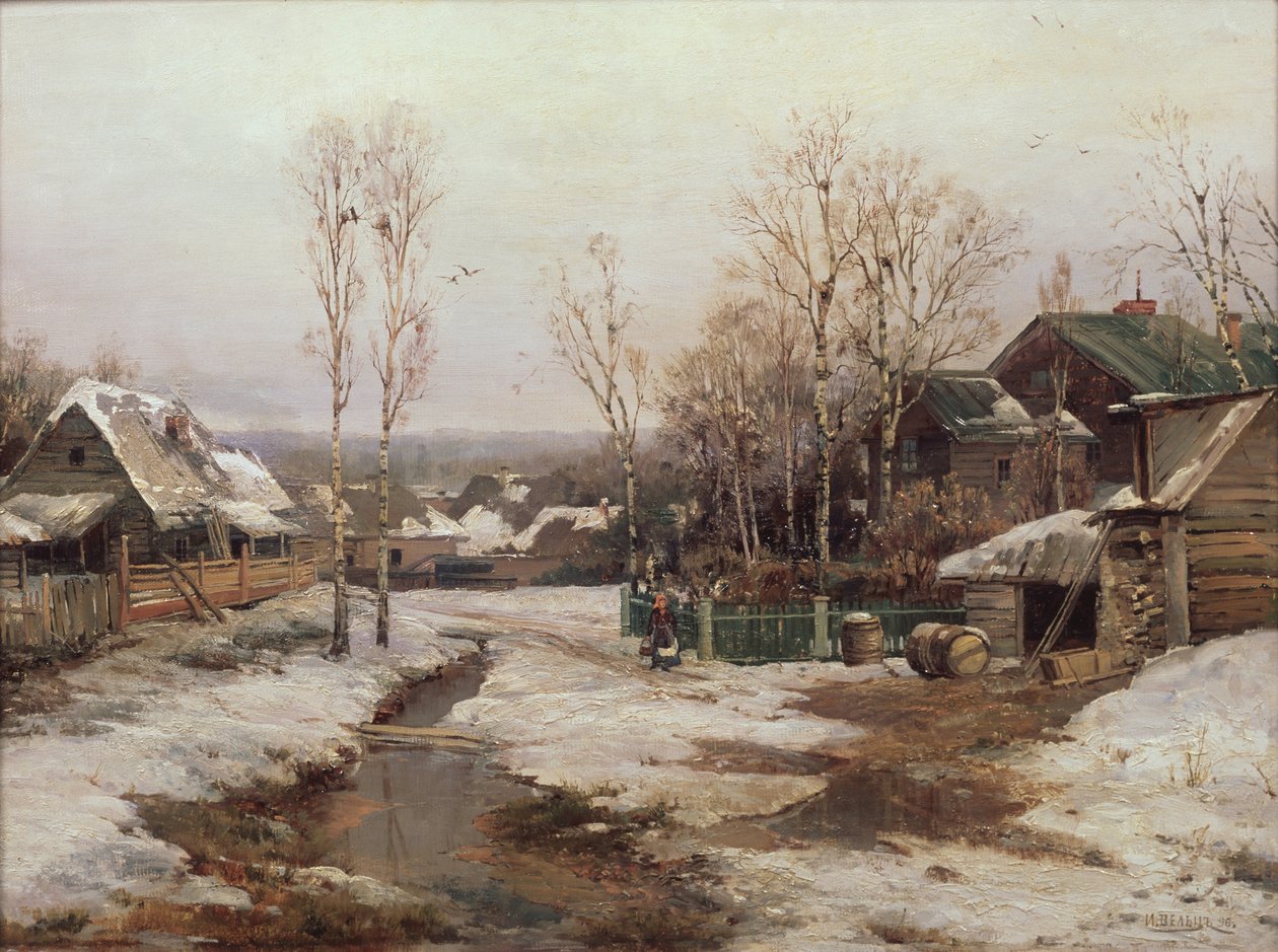 Printemps près de Saint-Pétersbourg - Ivan Avgustovich Velz