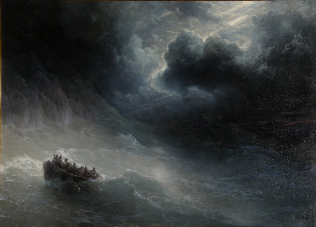 Rage des éléments - Ivan Konstantinovich Aivazovsky