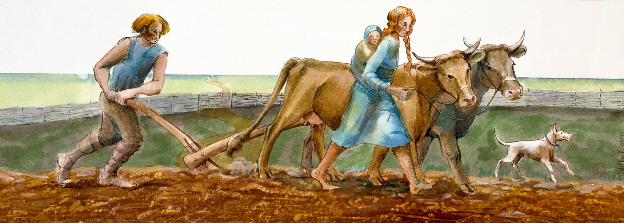 Labourage, âge du fer, vers 1990-2010 - Ivan Lapper