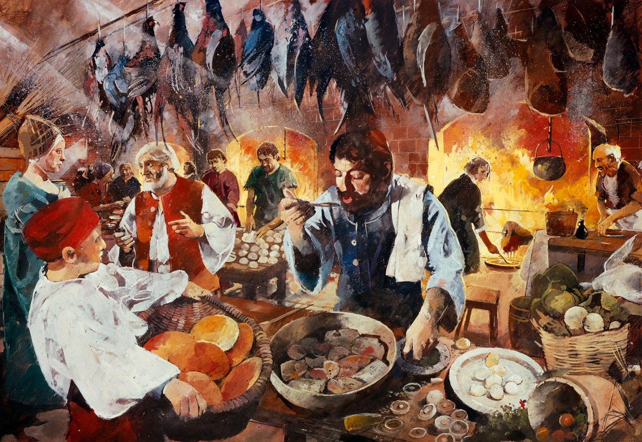 Cuisine Tudor, juillet 1575 - Ivan Lapper